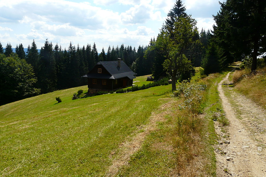 Czerwony szlak Solan - Trestik