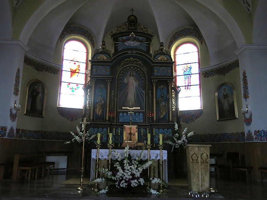 Ołtarz główny - Zalipie