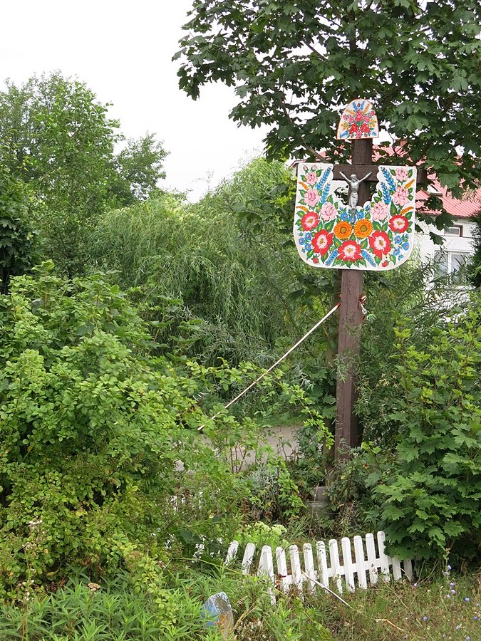 Krzyż przydrożny w Zalipiu