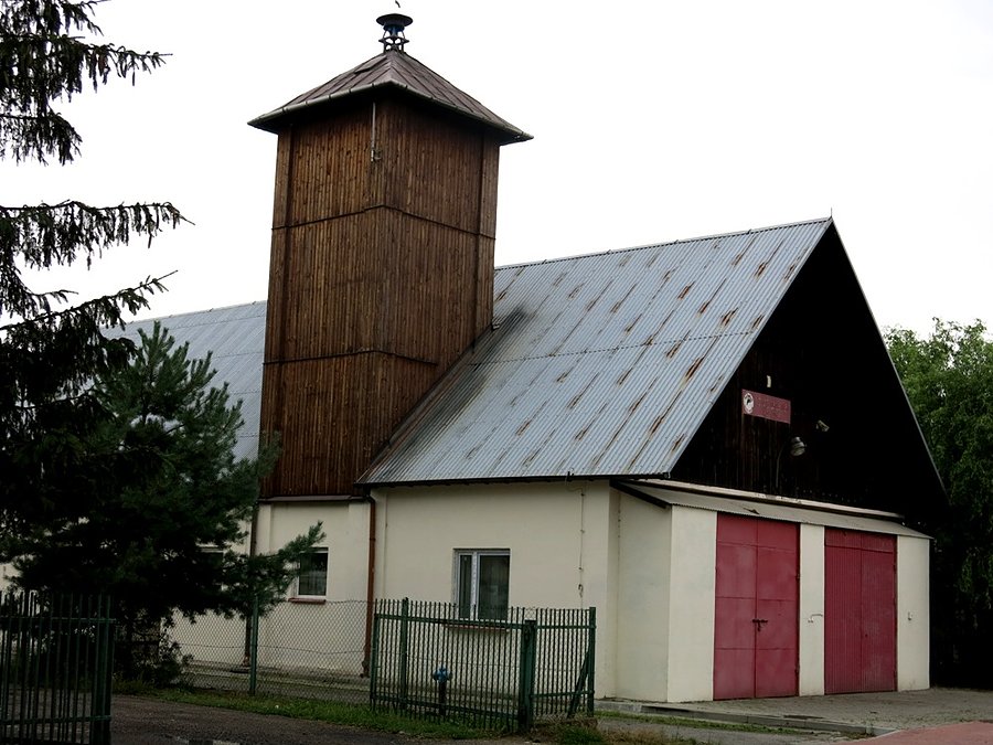 Remiza strażacka w Uściu Solnym
