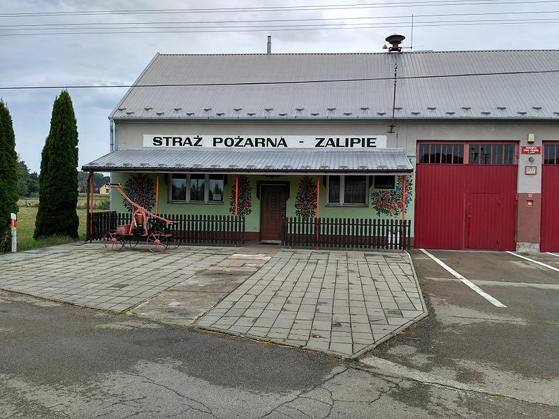 OSP w Zalipiu - ciekawe jak wygląda wóz ;)