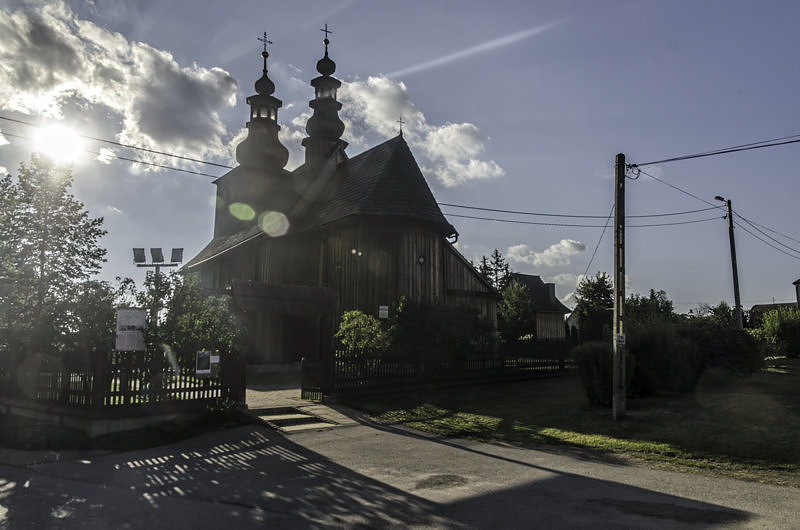 Drewniany kościółek WNMP w Biórowie Wielkim