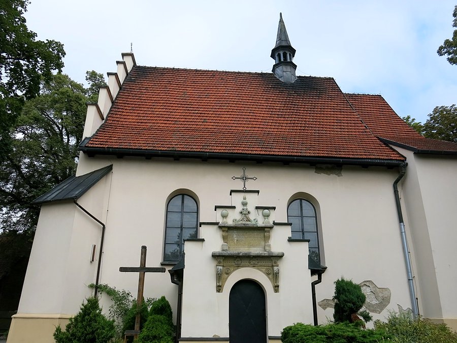 Kościół pw. sw. Idziego z 1604 r. w Giebułtowie