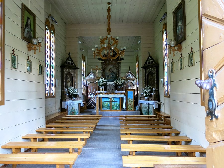 Wnętrze kaplicy w Ojcowie