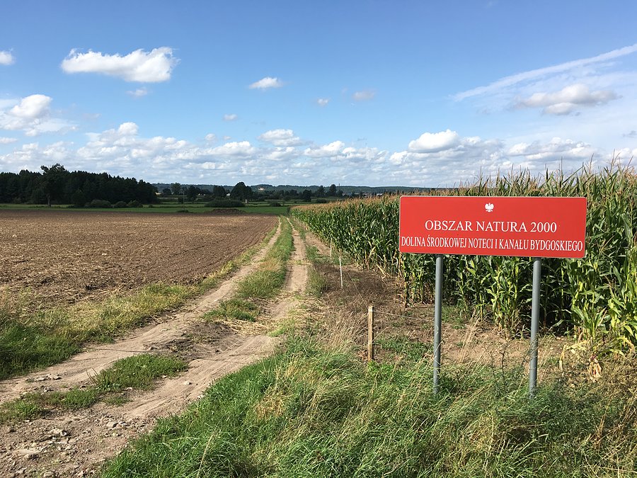 Obszar Natura 2000 - Dolina Środkowej Noteci i Kanału Bydgoskiego