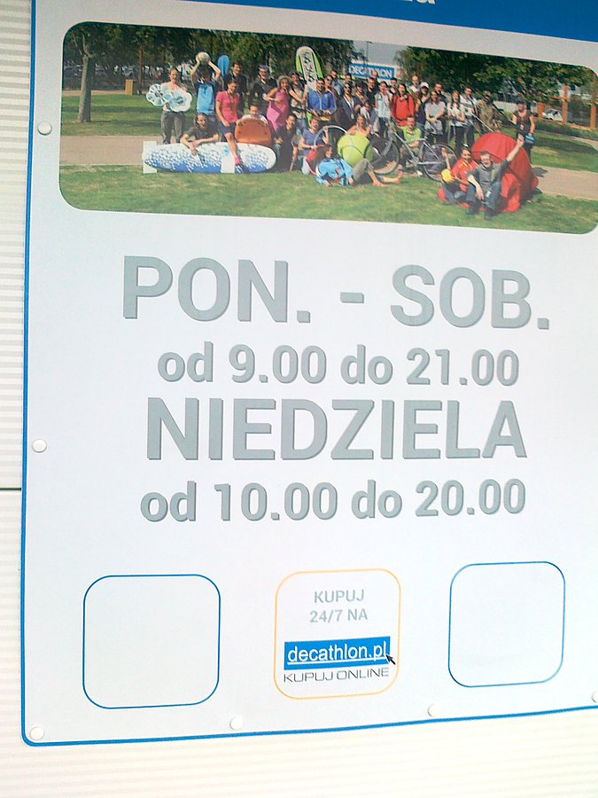 Zamiast czekać, zrobiłam małe kółko i wróciłam
