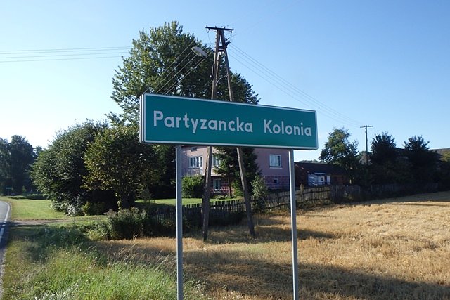 Ciekawa nazwa miejscowości - ku przestrodze okupantów