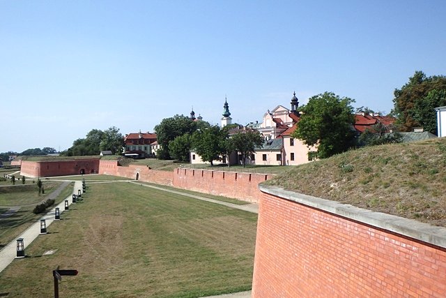 Południowy odcinek fortyfikacji Zamościa