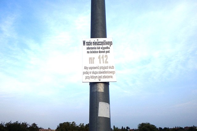 Słupek lokalizacyjny