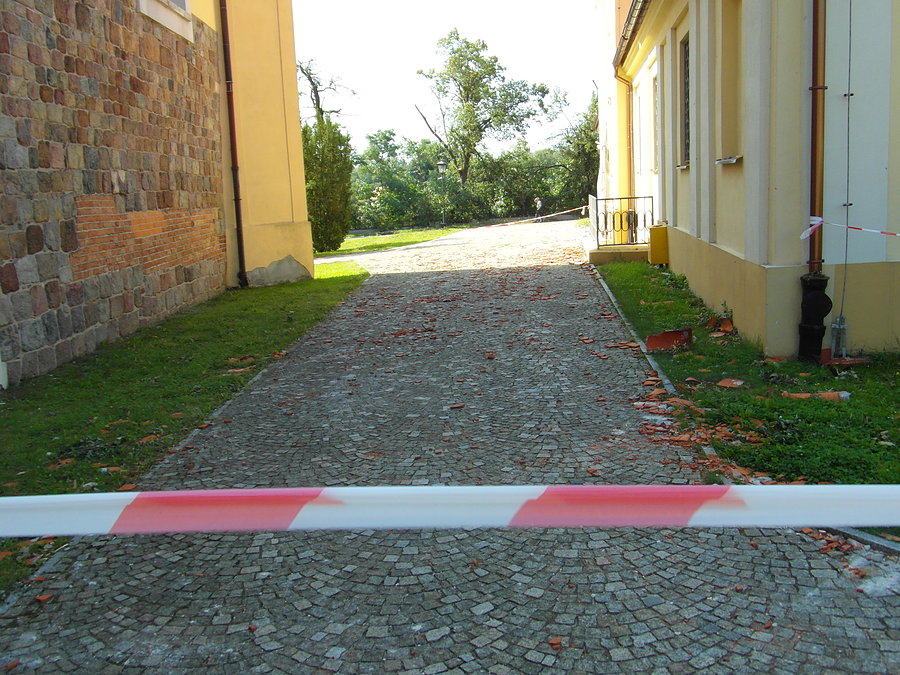 Skutki nawałnicy - Gniezno