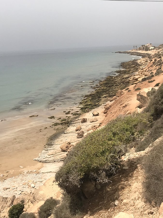 Trasa nad oceanem widokowo piękna