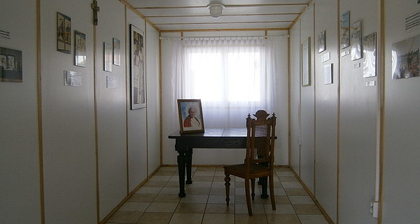 Muzeum Diecezji Drohiczyńskiej - Kaplica Papieska z wizyty w Drohiczynie