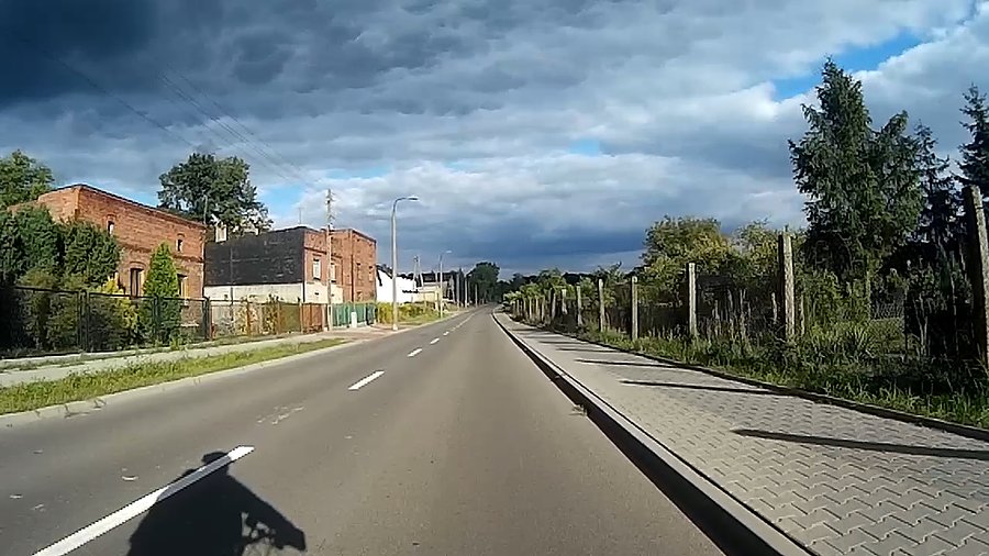 Chmury trochę straszą