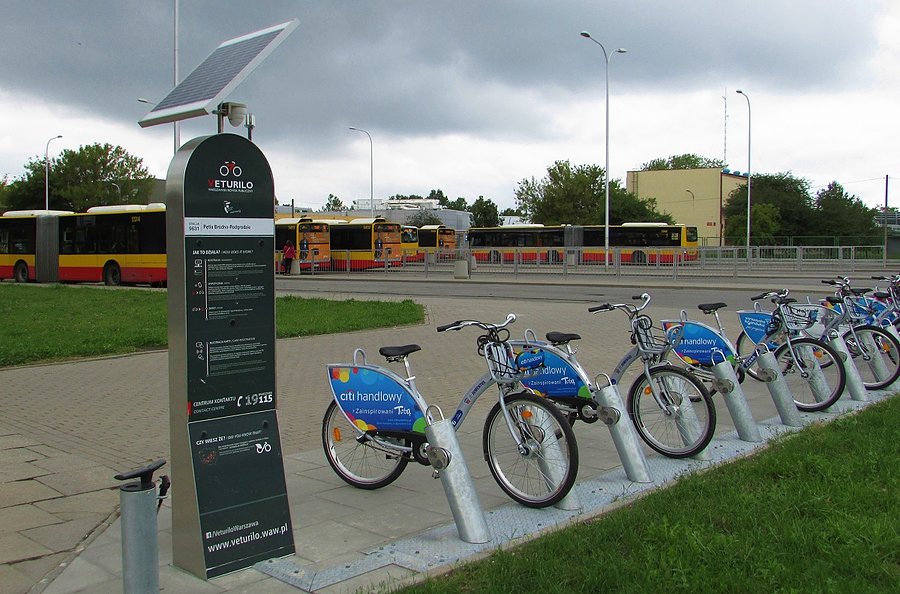 Stacja Veturilo - Pętla Bródno-Podgrodzie