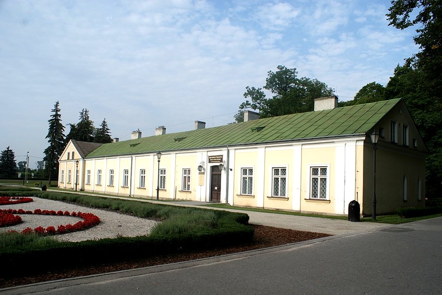 Fragment pałacu w Końskich