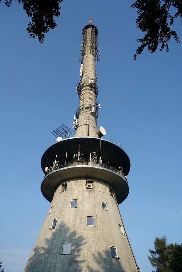 Wieża radiowo-telewizyjna na Łysej Górze