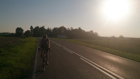 Paulina w blasku słońca