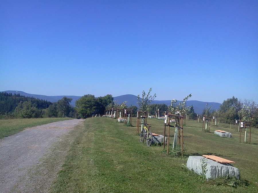 I dalszy zjazd na Dziół