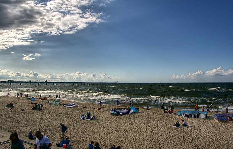 Plaża w Międzyzdrojach