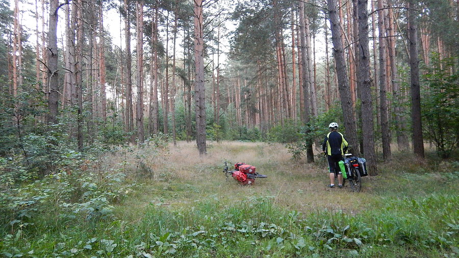Wyprawa - dzień 1. Pierwszy nocleg
