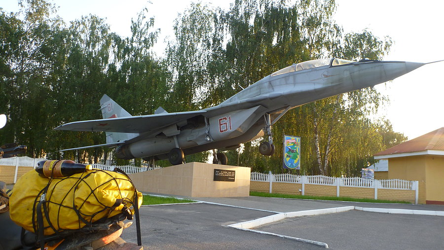 Mig 29 w Baranowiczach