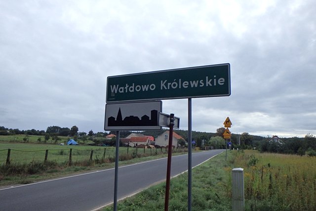 "Wałdowski" odcinek szlaku