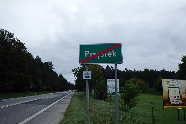 Pominięty odcinek szlaku podczas wycieczki sprzed 6-ciu lat