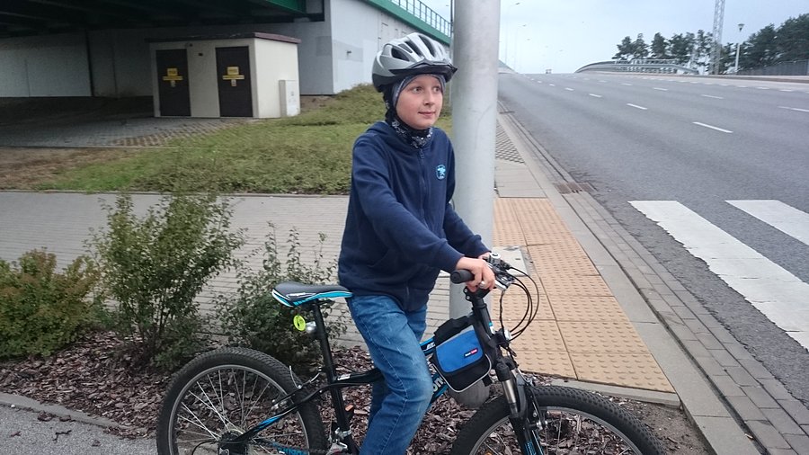 Do Młocin jeszcze 1 km