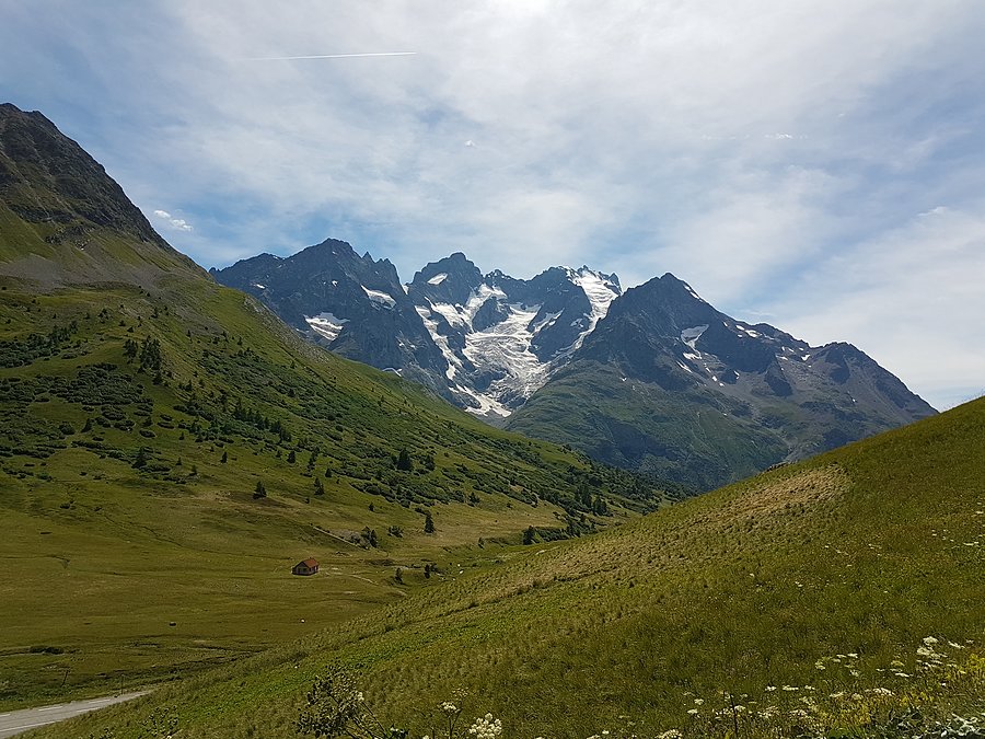 Na przełęczy Lautaret 2058 m n.p.m