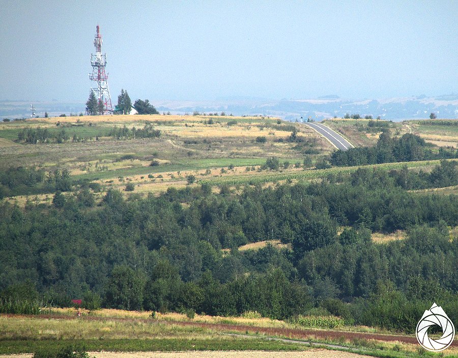 Podjazd na ostatnią górkę przed Pruchnikiem