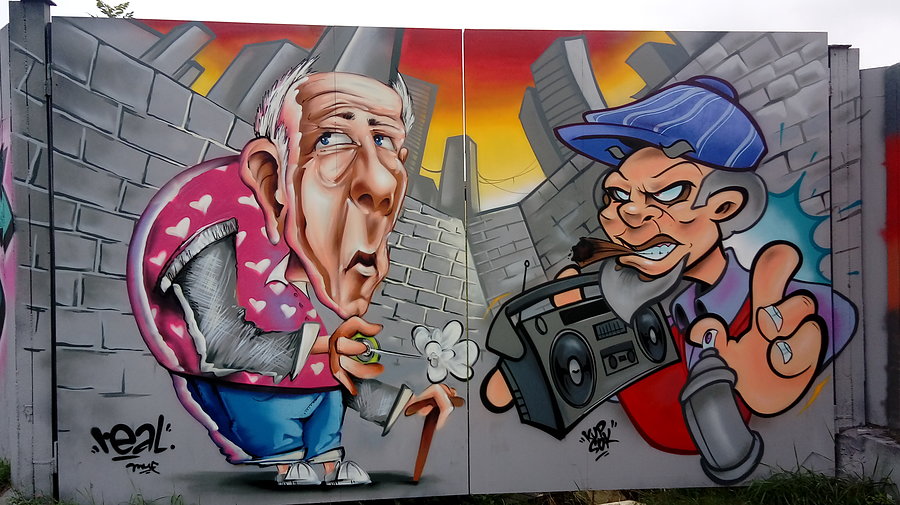 Graffiti w Ząbkowicach