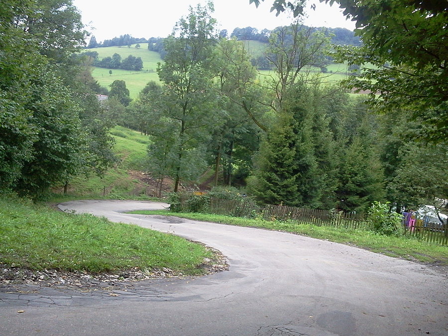 Podjazd na Budzin