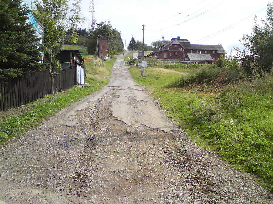 Podejście do Schroniska "Orzeł"