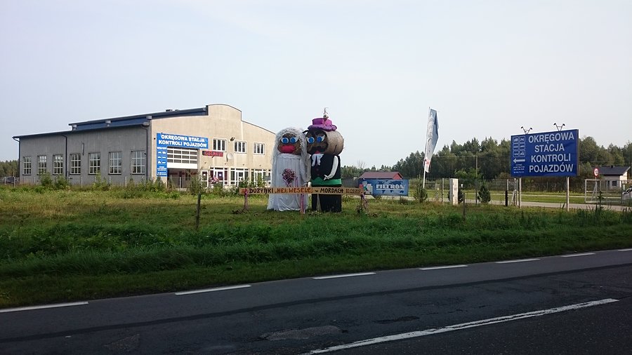 Dożynki przed Łosicami