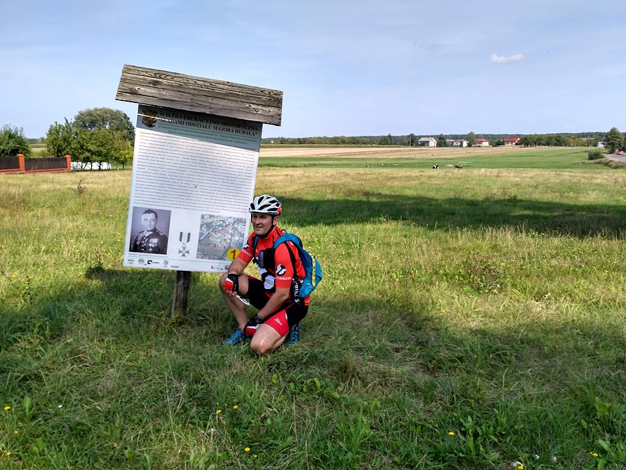 Początek szlaku Hubala