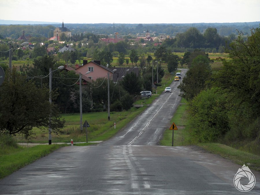 Jedyna górka w okolicy w Wylewie