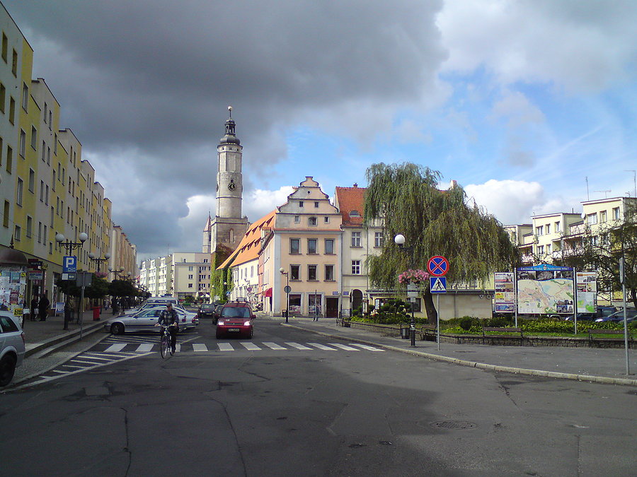 Rynek w Lwówku Śląskim