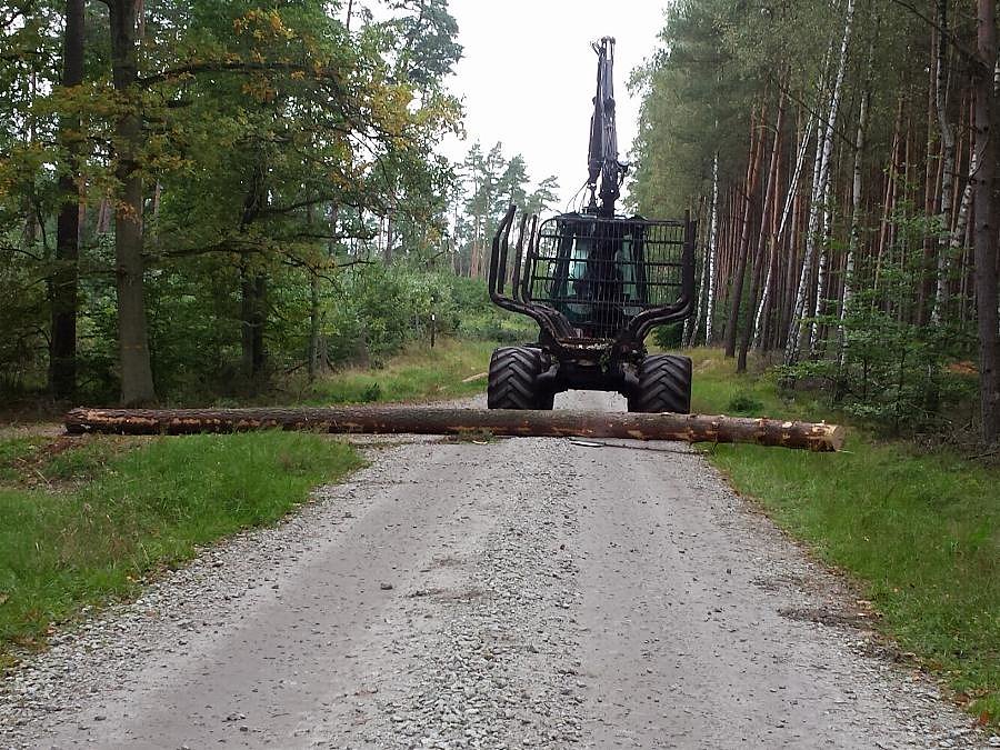 Przeszkoda żeby nie jechać dalej
