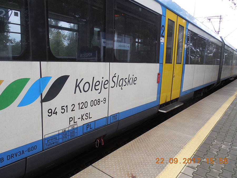 14WE w barwach Kolei Śląskich