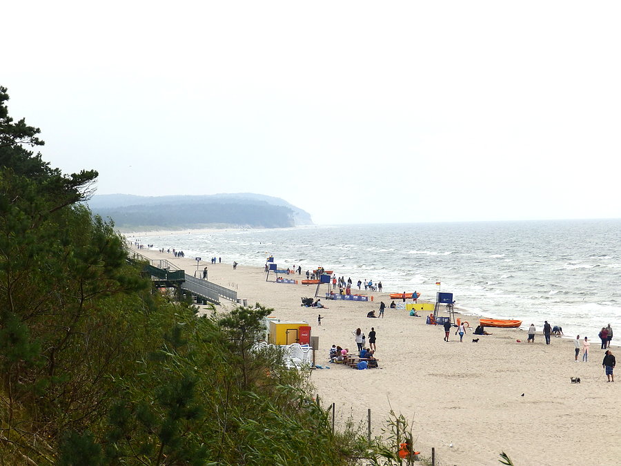 Plaża w Międzywodziu