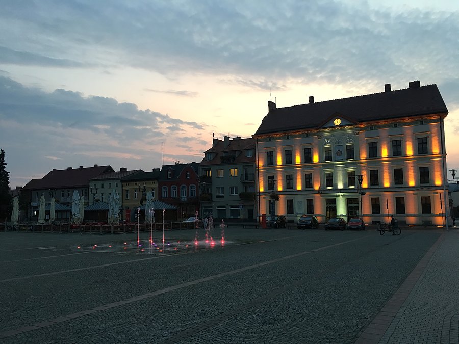 Na rynku w Czarnkowie