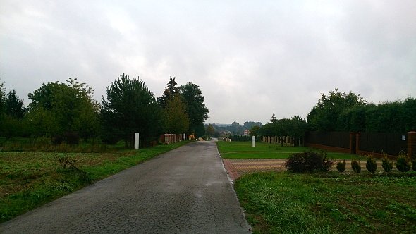 Lokalna droga w Tuszowie
