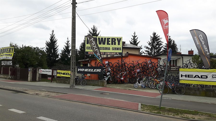 Sklep rowerowy w Łomiankach