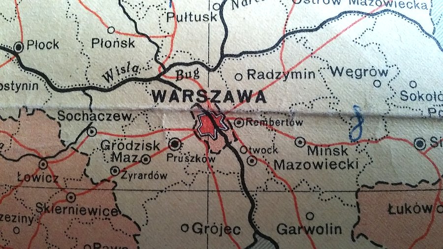 Mapa Polski