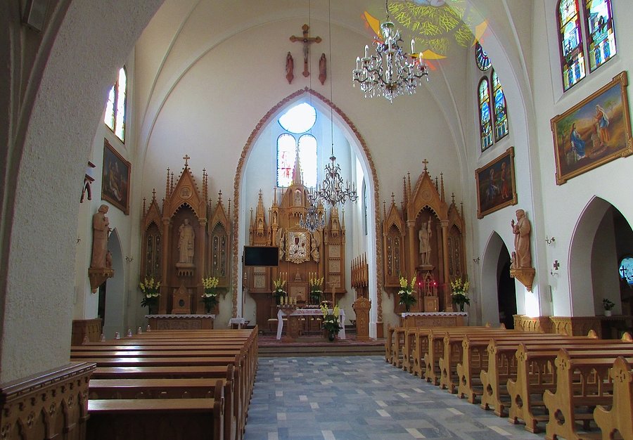 Wnętrze kościoła Bródnowskiego