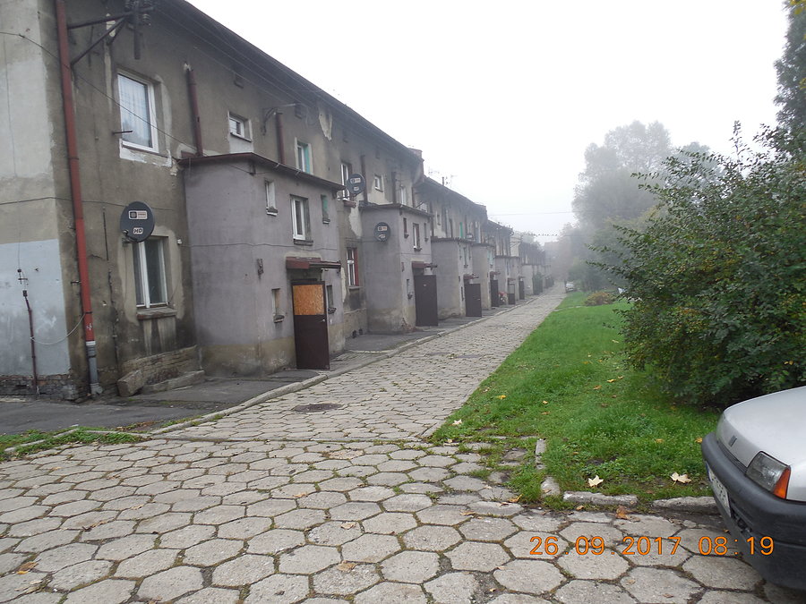 Na ulicy Gdańskiej w Maciejkowicach