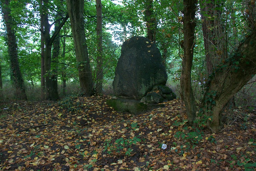 Głaz-pomnik w Rogowie