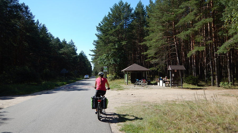 Wyprawa - dzień 3. Postój przy carskiej szosie