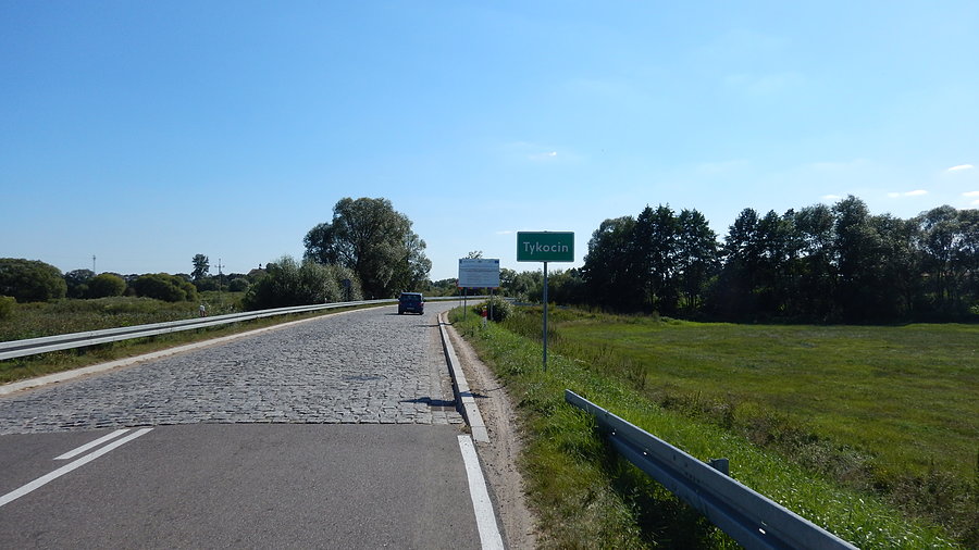 Wyprawa - dzień 3. Wjazd do Tykocina i kostka