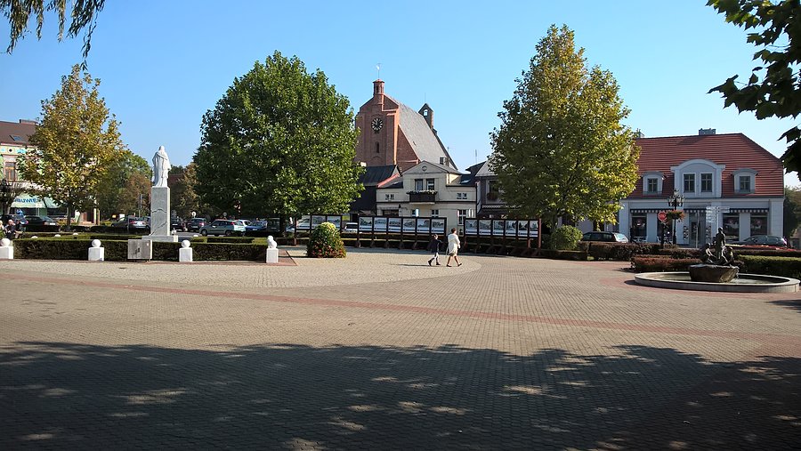 Rynek w Pobiedziskach